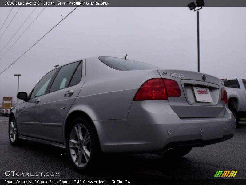 Silver Metallic / Granite Gray 2006 Saab 9-5 2.3T Sedan