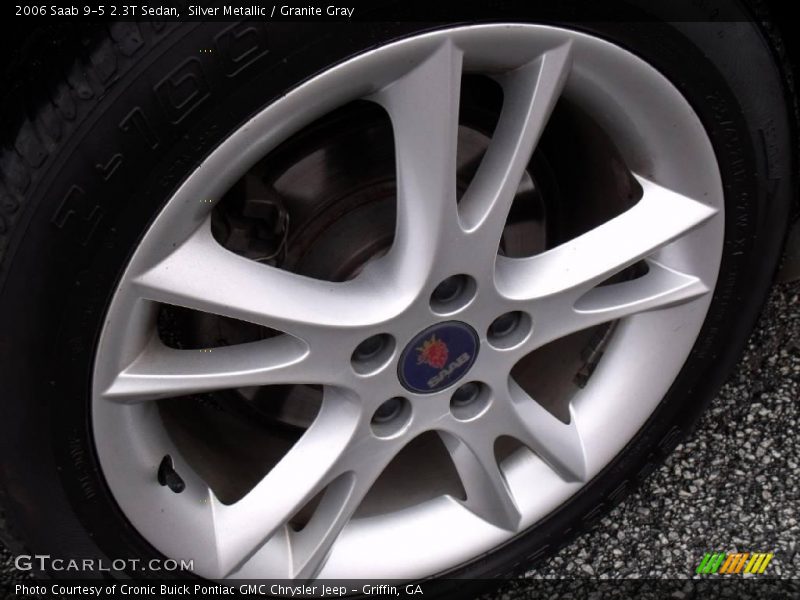 Silver Metallic / Granite Gray 2006 Saab 9-5 2.3T Sedan