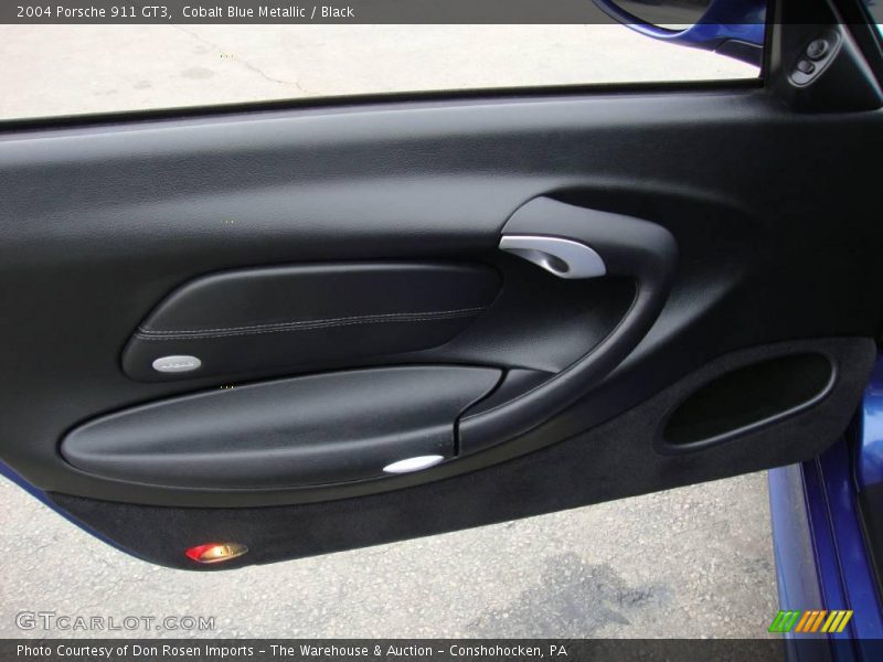 Cobalt Blue Metallic / Black 2004 Porsche 911 GT3