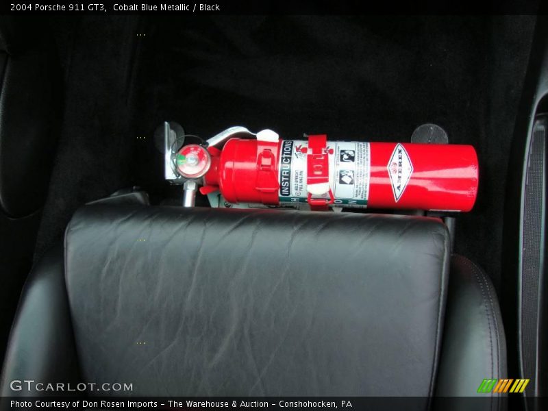 Cobalt Blue Metallic / Black 2004 Porsche 911 GT3