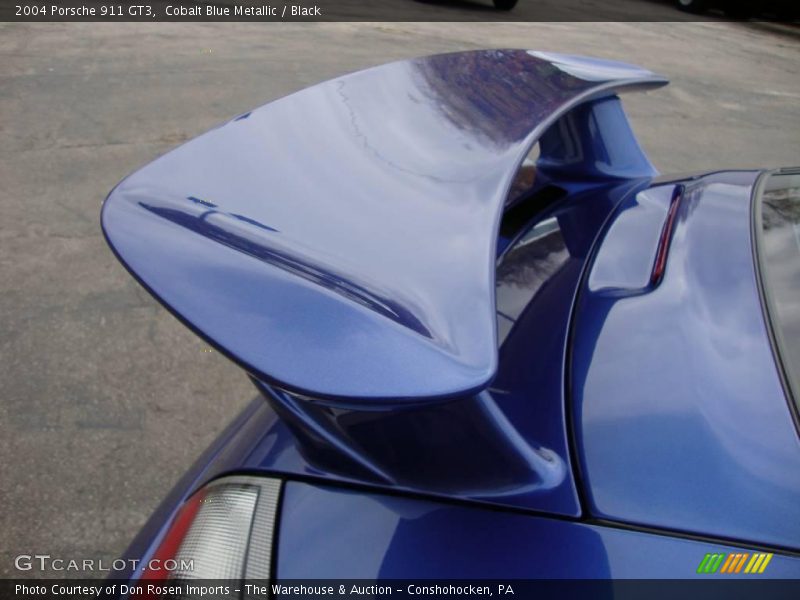 Cobalt Blue Metallic / Black 2004 Porsche 911 GT3