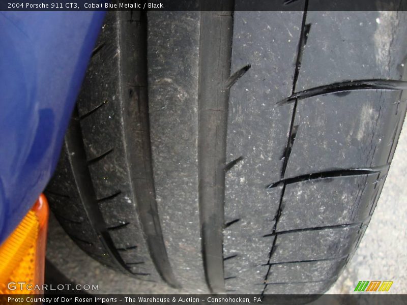 Cobalt Blue Metallic / Black 2004 Porsche 911 GT3