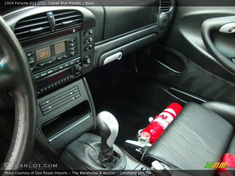 Cobalt Blue Metallic / Black 2004 Porsche 911 GT3