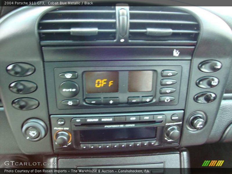 Cobalt Blue Metallic / Black 2004 Porsche 911 GT3