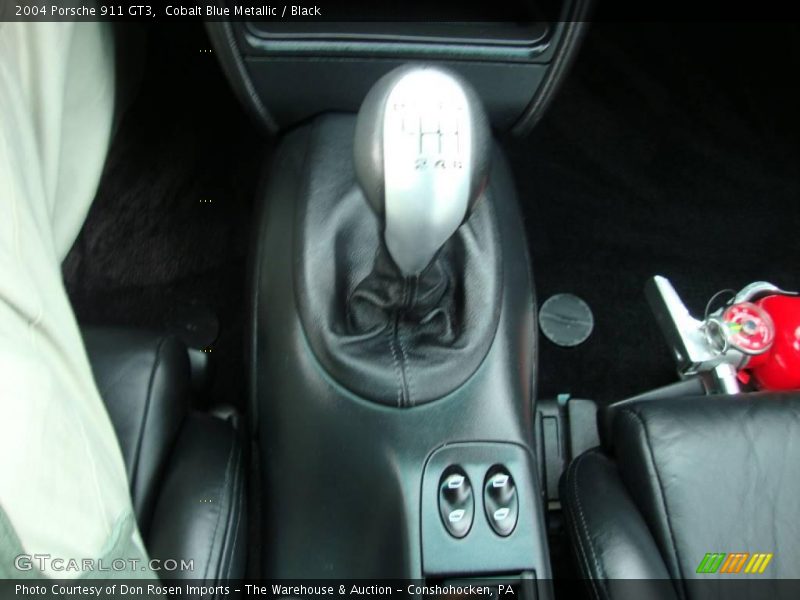 Cobalt Blue Metallic / Black 2004 Porsche 911 GT3