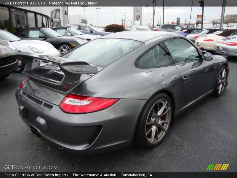 Meteor Grey Metallic / Black 2010 Porsche 911 GT3
