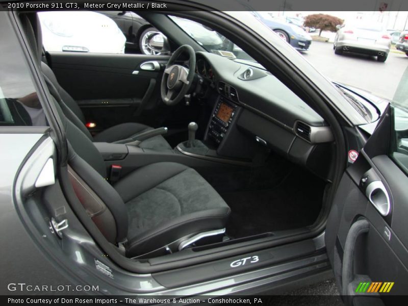 Meteor Grey Metallic / Black 2010 Porsche 911 GT3