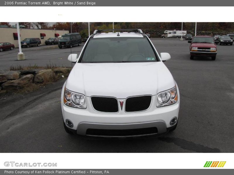 Bright White / Sand Beige 2006 Pontiac Torrent AWD