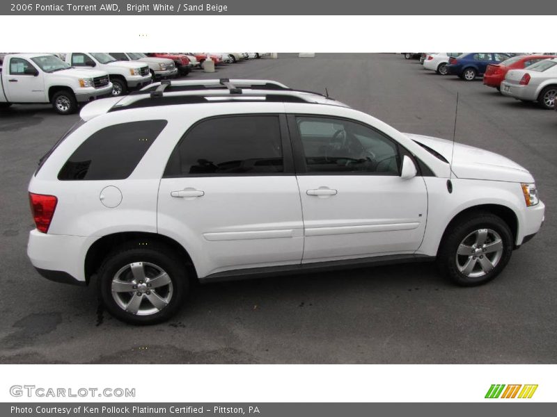 Bright White / Sand Beige 2006 Pontiac Torrent AWD