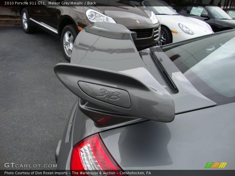 Meteor Grey Metallic / Black 2010 Porsche 911 GT3