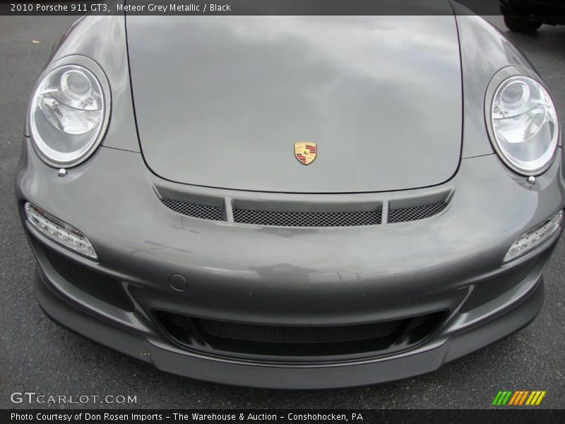 Meteor Grey Metallic / Black 2010 Porsche 911 GT3