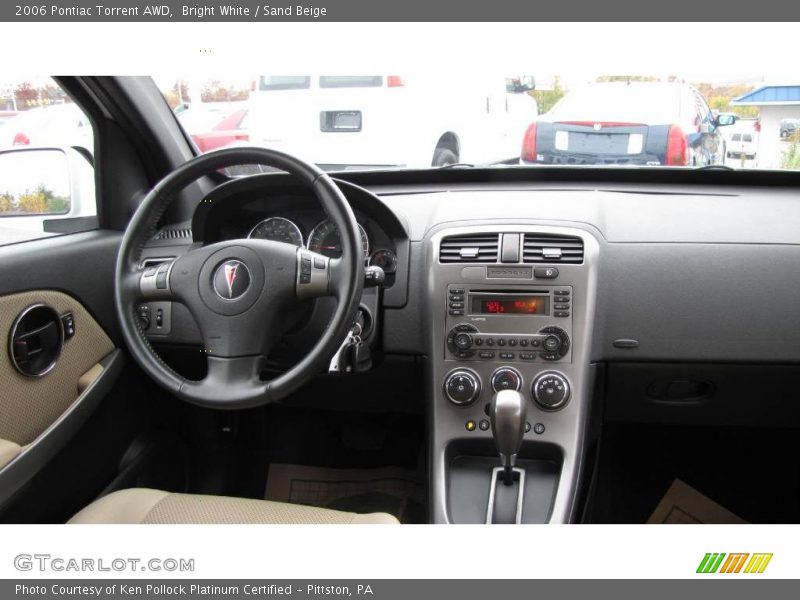 Bright White / Sand Beige 2006 Pontiac Torrent AWD