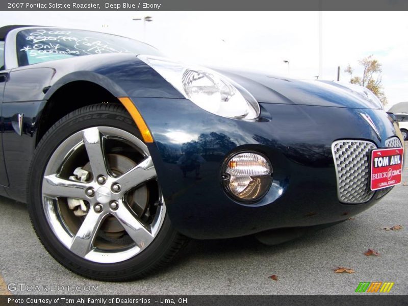 Deep Blue / Ebony 2007 Pontiac Solstice Roadster