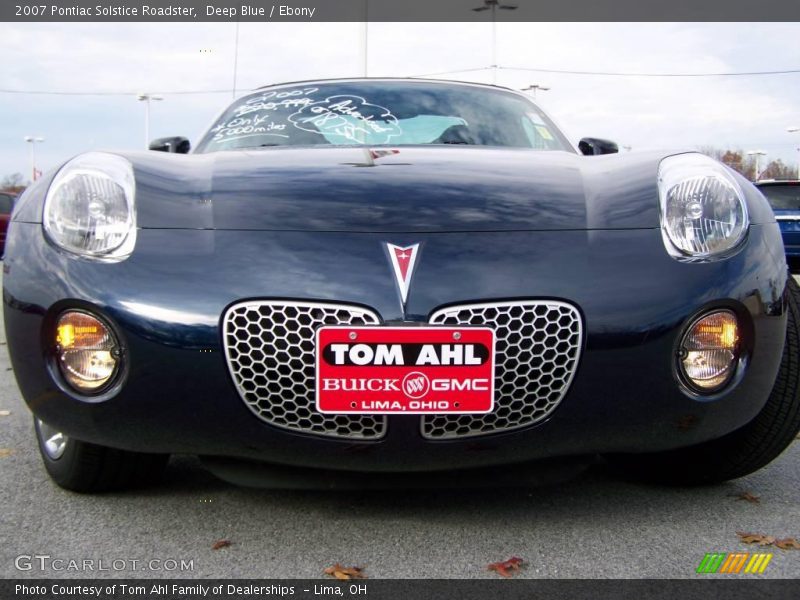 Deep Blue / Ebony 2007 Pontiac Solstice Roadster