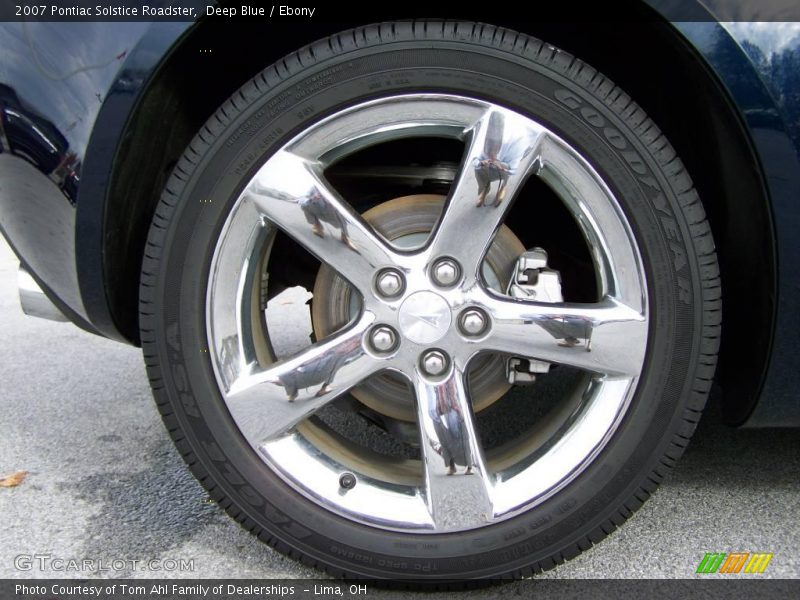 Deep Blue / Ebony 2007 Pontiac Solstice Roadster