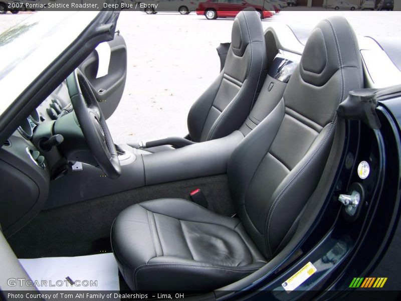 Deep Blue / Ebony 2007 Pontiac Solstice Roadster