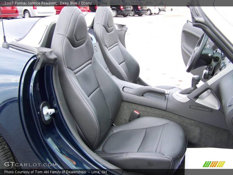 Deep Blue / Ebony 2007 Pontiac Solstice Roadster