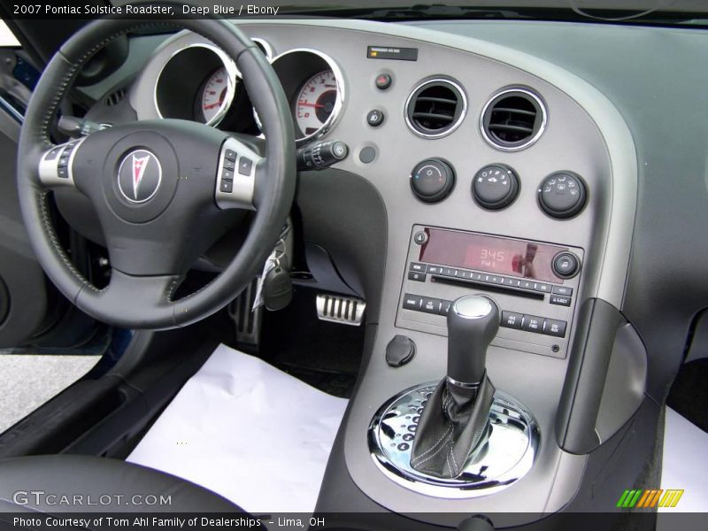 Deep Blue / Ebony 2007 Pontiac Solstice Roadster