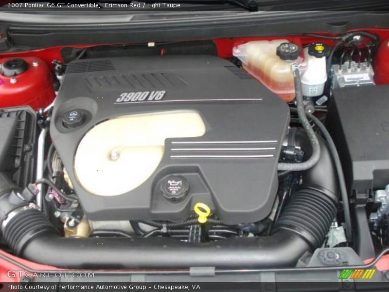 Crimson Red / Light Taupe 2007 Pontiac G6 GT Convertible