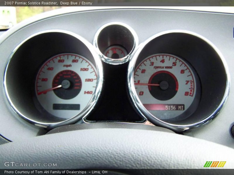 Deep Blue / Ebony 2007 Pontiac Solstice Roadster