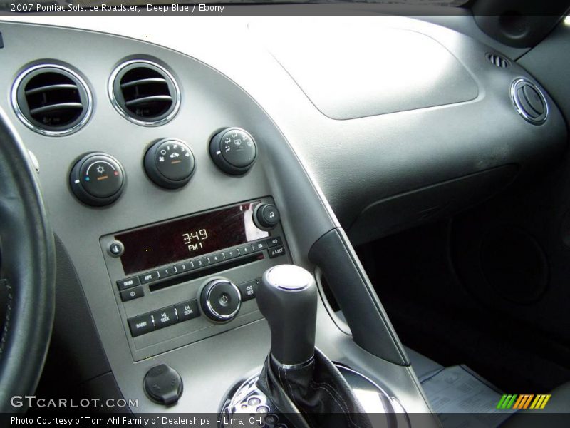 Deep Blue / Ebony 2007 Pontiac Solstice Roadster