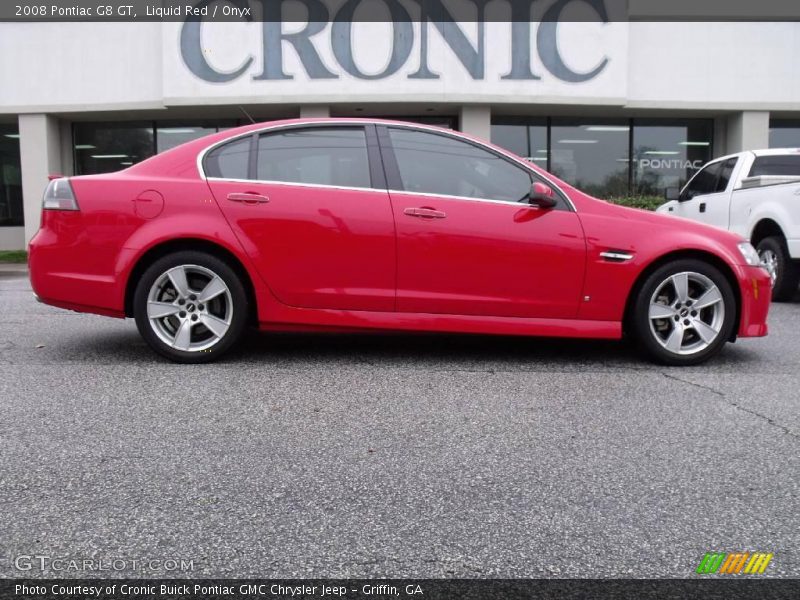 Liquid Red / Onyx 2008 Pontiac G8 GT