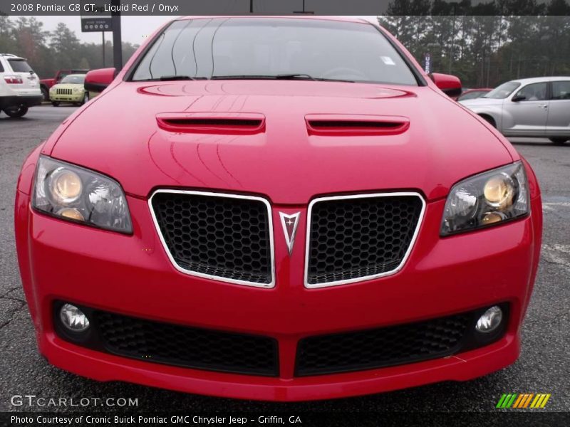 Liquid Red / Onyx 2008 Pontiac G8 GT
