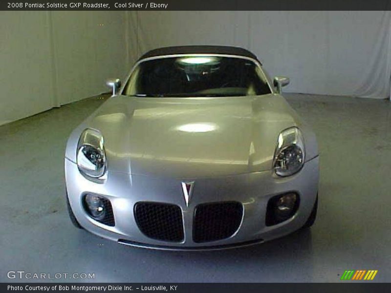 Cool Silver / Ebony 2008 Pontiac Solstice GXP Roadster