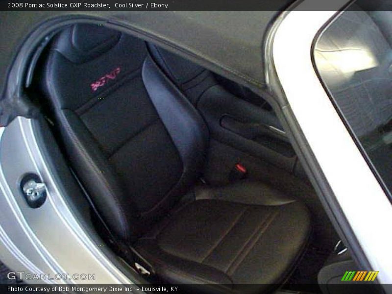 Cool Silver / Ebony 2008 Pontiac Solstice GXP Roadster