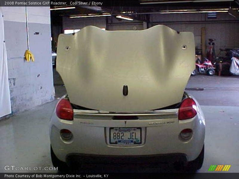 Cool Silver / Ebony 2008 Pontiac Solstice GXP Roadster