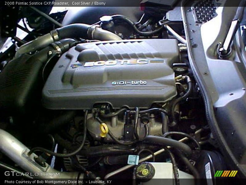 Cool Silver / Ebony 2008 Pontiac Solstice GXP Roadster