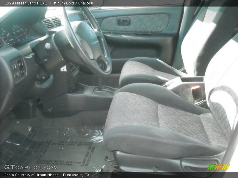 Platinum Gold / Charcoal 1999 Nissan Sentra GXE