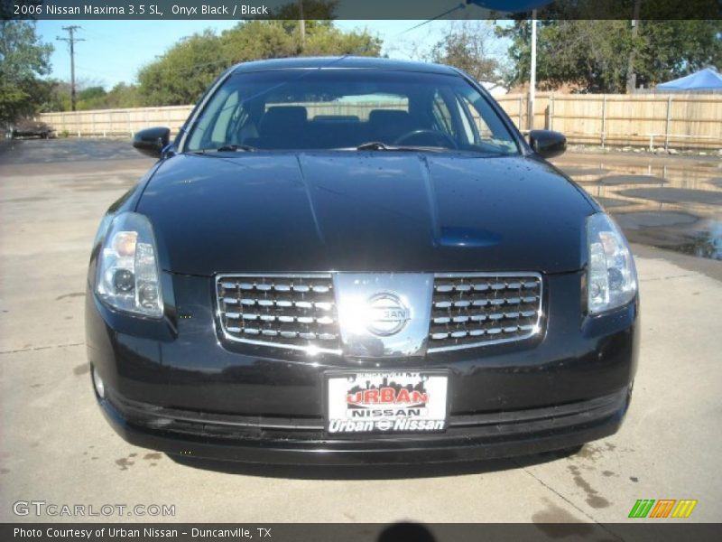 Onyx Black / Black 2006 Nissan Maxima 3.5 SL