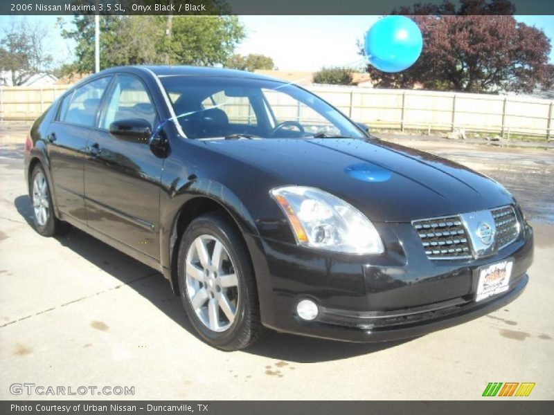Onyx Black / Black 2006 Nissan Maxima 3.5 SL