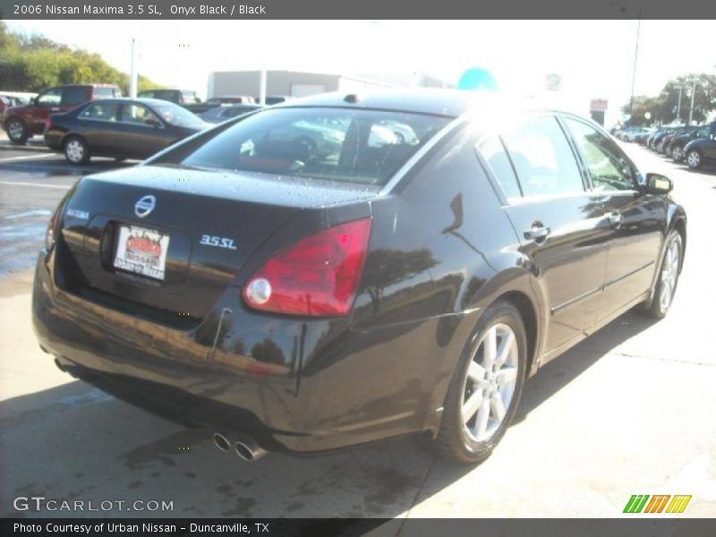 Onyx Black / Black 2006 Nissan Maxima 3.5 SL