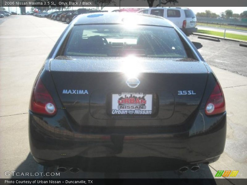 Onyx Black / Black 2006 Nissan Maxima 3.5 SL