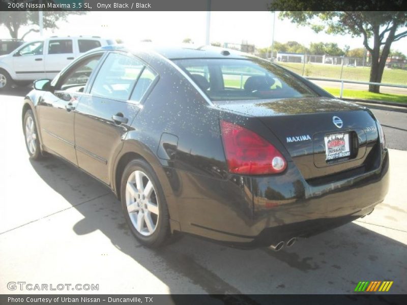 Onyx Black / Black 2006 Nissan Maxima 3.5 SL