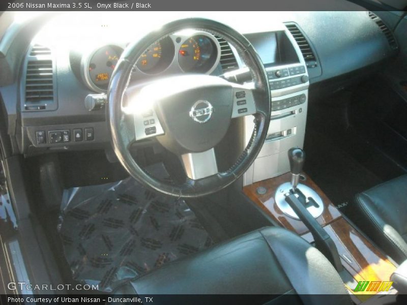Onyx Black / Black 2006 Nissan Maxima 3.5 SL