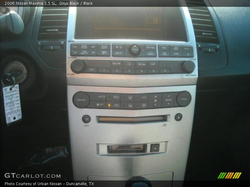 Onyx Black / Black 2006 Nissan Maxima 3.5 SL