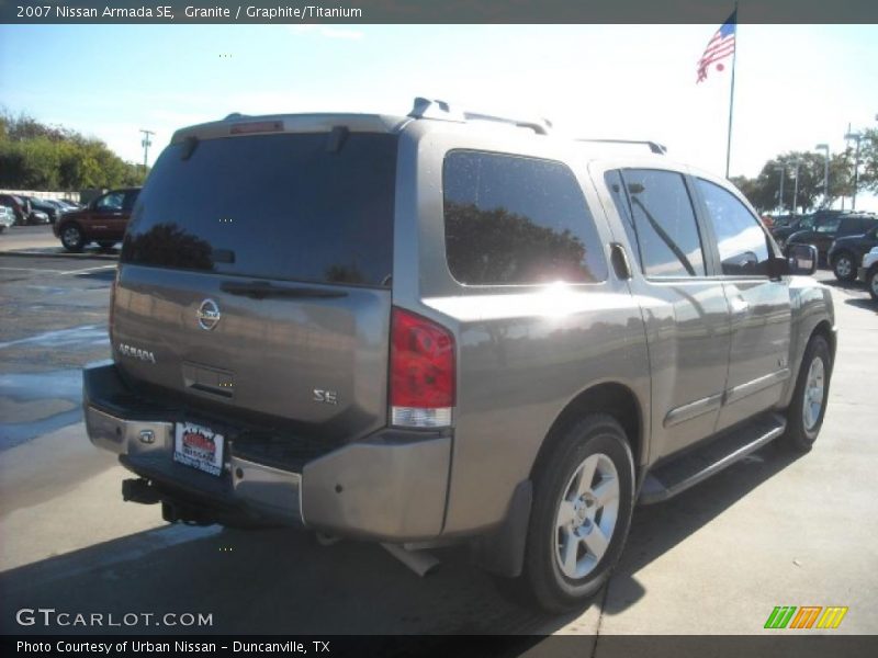 Granite / Graphite/Titanium 2007 Nissan Armada SE