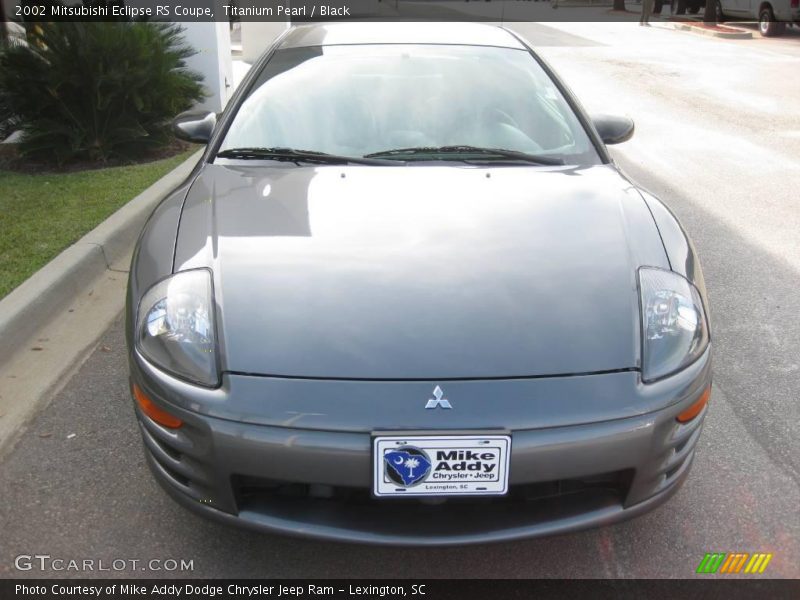 Titanium Pearl / Black 2002 Mitsubishi Eclipse RS Coupe