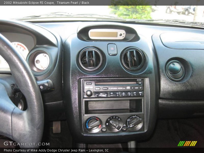 Titanium Pearl / Black 2002 Mitsubishi Eclipse RS Coupe