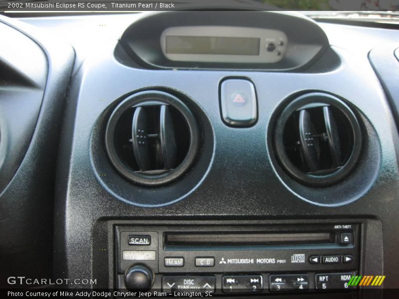 Titanium Pearl / Black 2002 Mitsubishi Eclipse RS Coupe