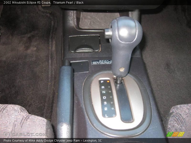 Titanium Pearl / Black 2002 Mitsubishi Eclipse RS Coupe