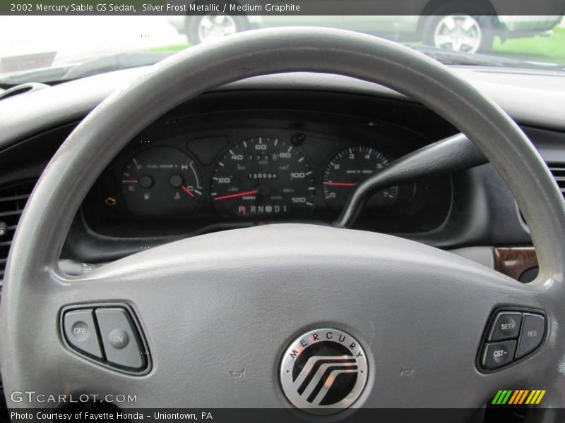 Silver Frost Metallic / Medium Graphite 2002 Mercury Sable GS Sedan