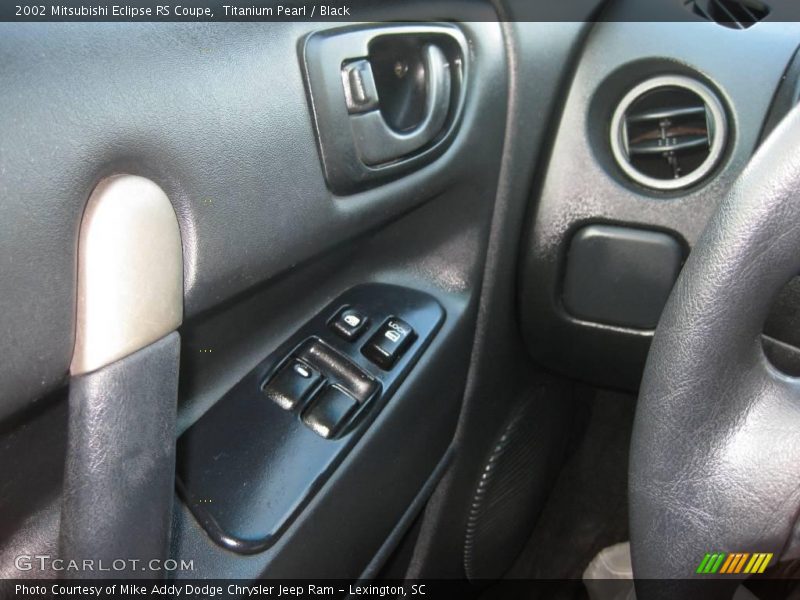 Titanium Pearl / Black 2002 Mitsubishi Eclipse RS Coupe