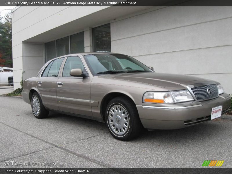 Arizona Beige Metallic / Medium Parchment 2004 Mercury Grand Marquis GS