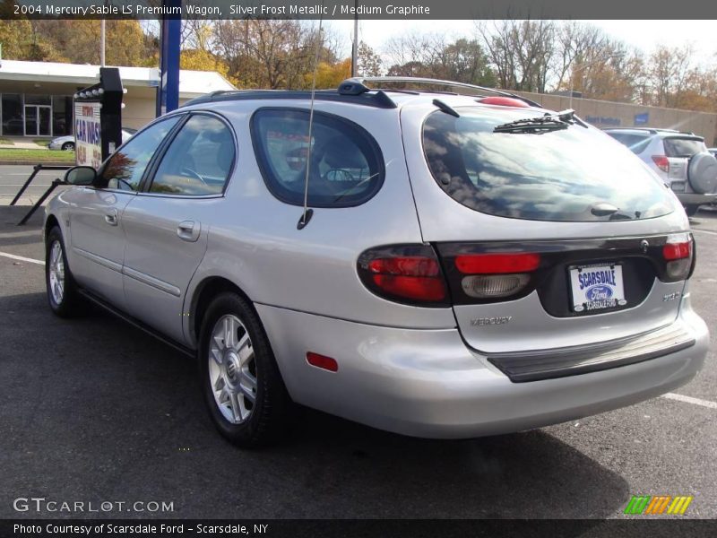 Silver Frost Metallic / Medium Graphite 2004 Mercury Sable LS Premium Wagon