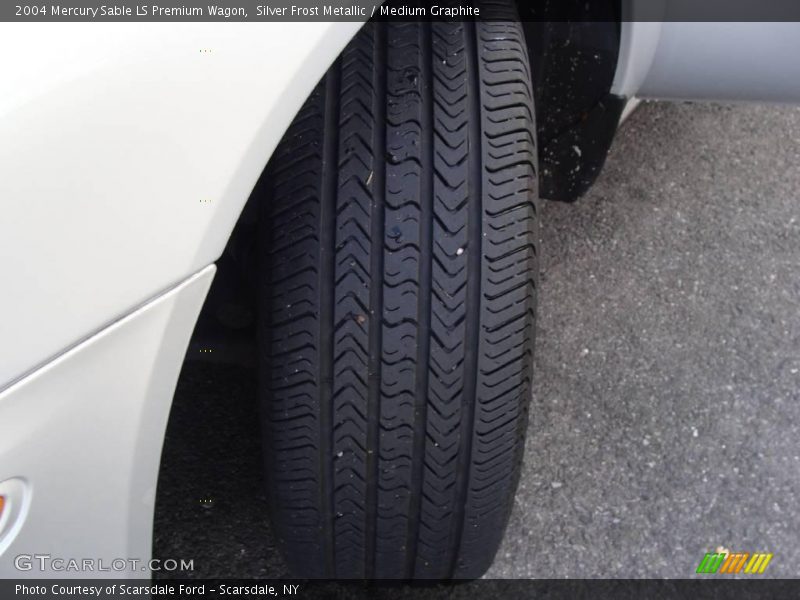 Silver Frost Metallic / Medium Graphite 2004 Mercury Sable LS Premium Wagon