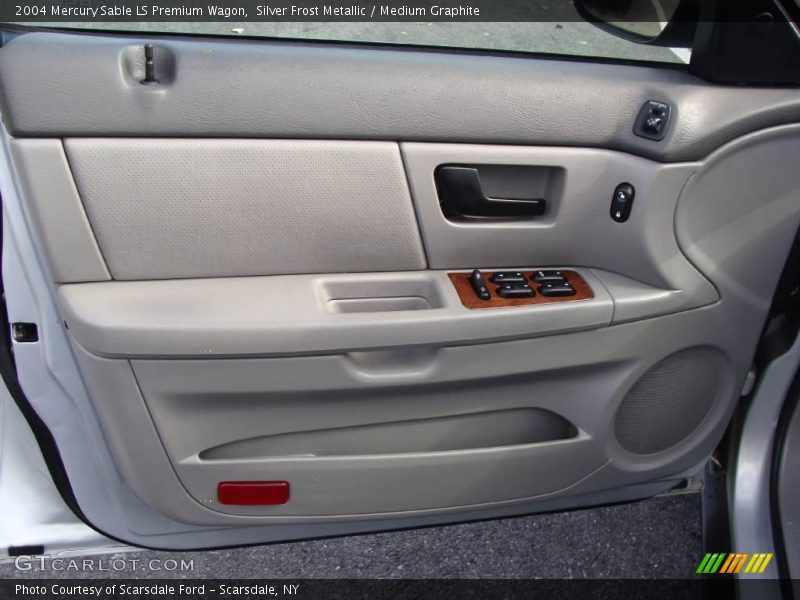 Silver Frost Metallic / Medium Graphite 2004 Mercury Sable LS Premium Wagon